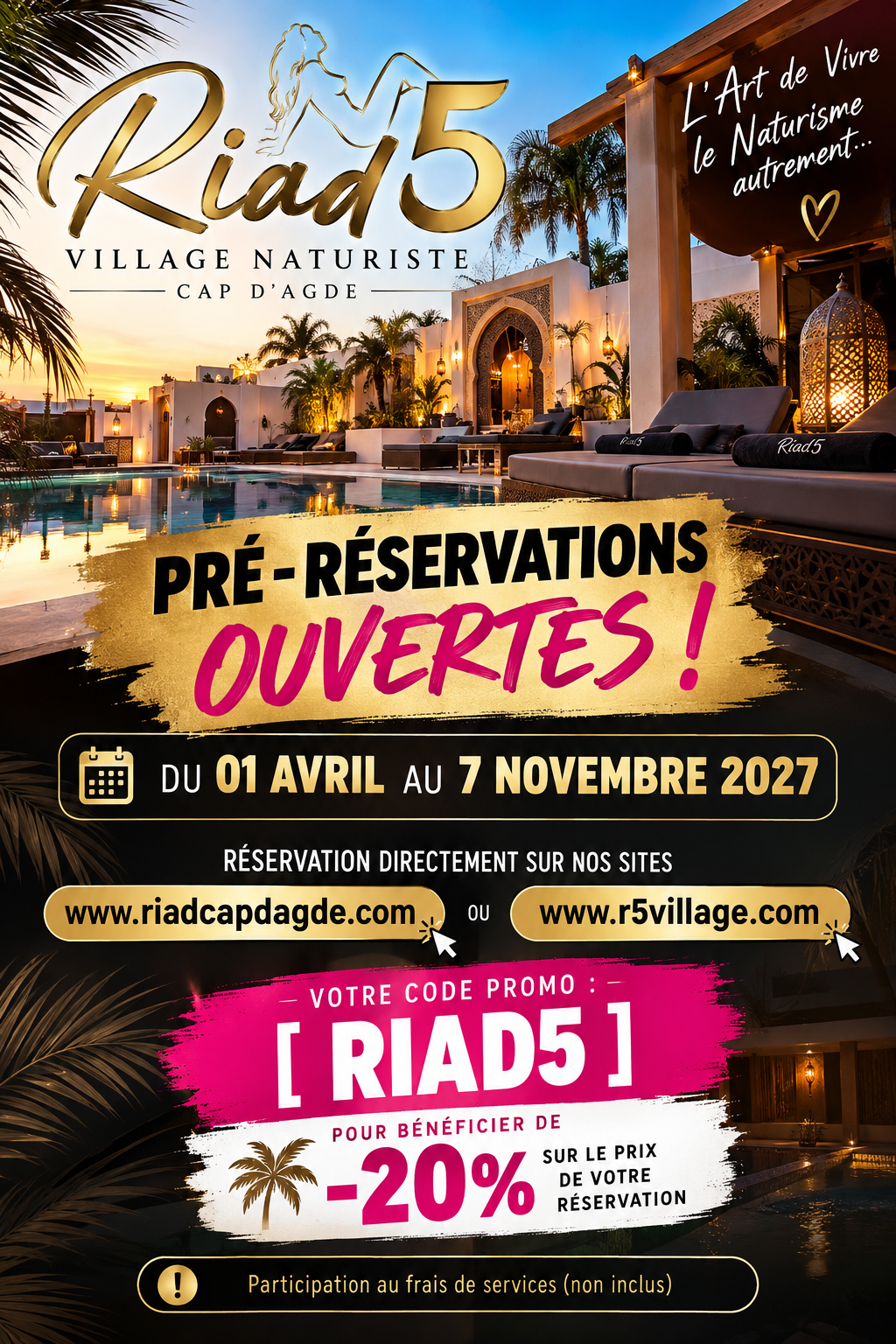 NEWSLETTER RiAD5 CAP d AGDE