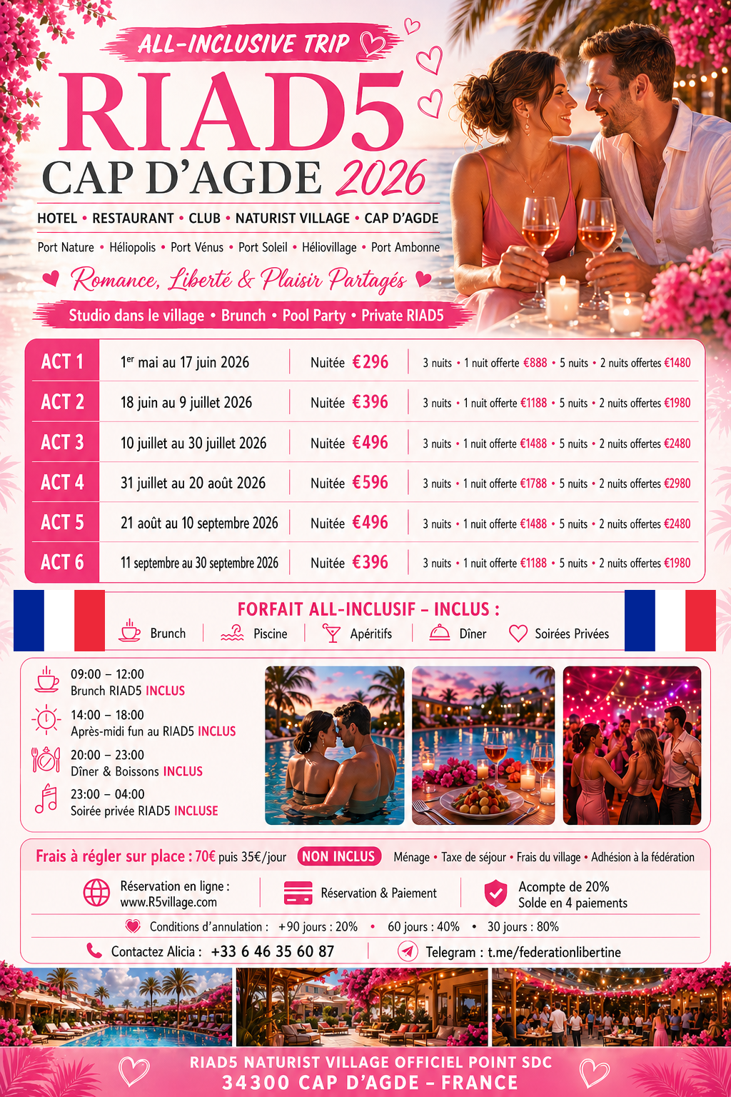 NEWSLETTER RiAD5 CAP d AGDE