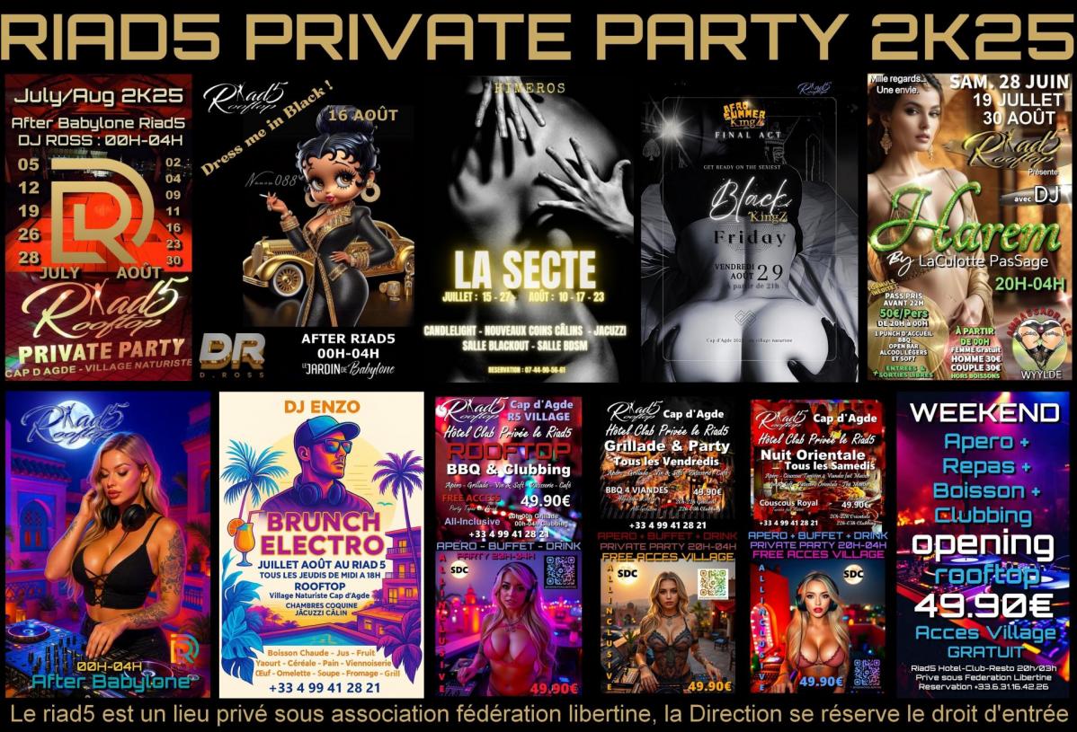 Riad5 party programme