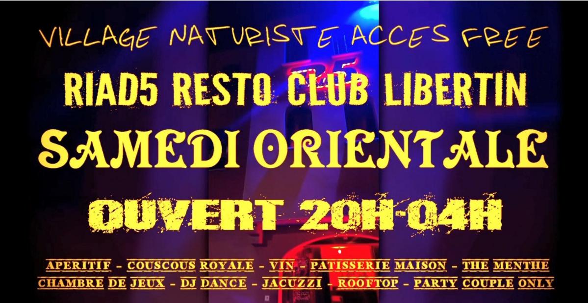 Samedi orientale resto club